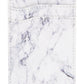 Bespoke Men's Marble Print Adhesive Card Case Charcoal Size Regular