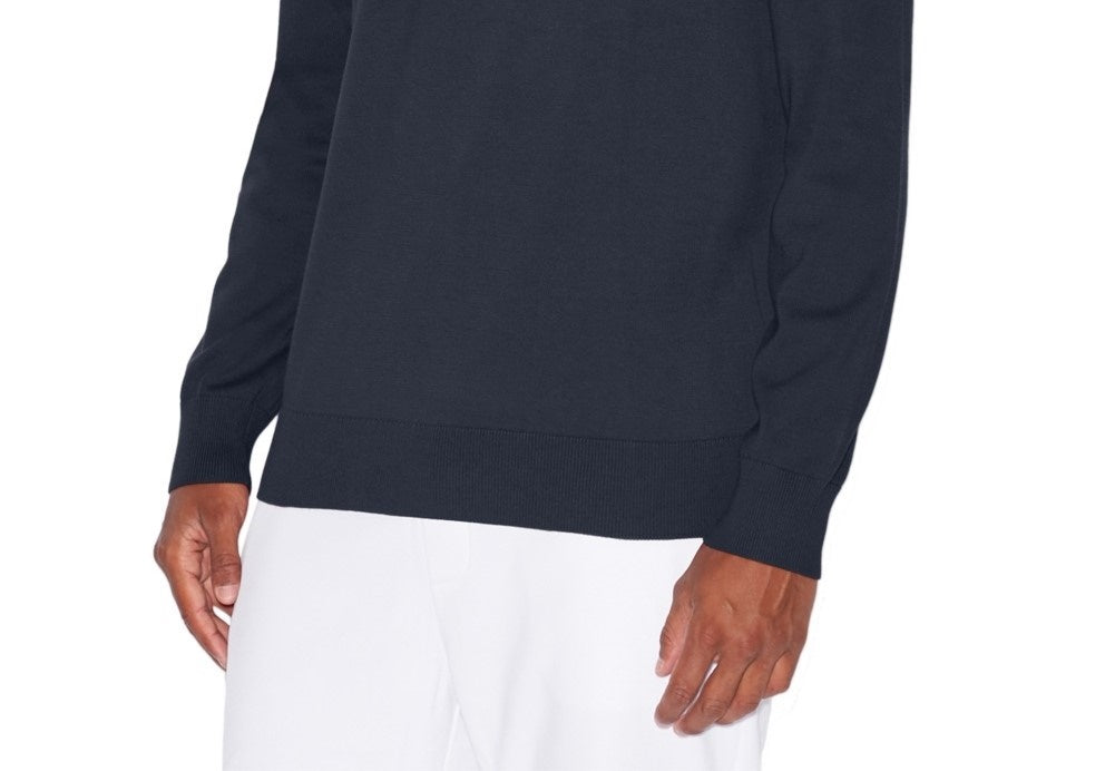Armani Exchange Men's Logo Sweater Navy Size Medium
