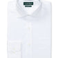 Lauren Ralph Lauren Men's Classic Regular Fit Non Iron Stretch Poplin Dress Shirt White Size 17.5X34X35