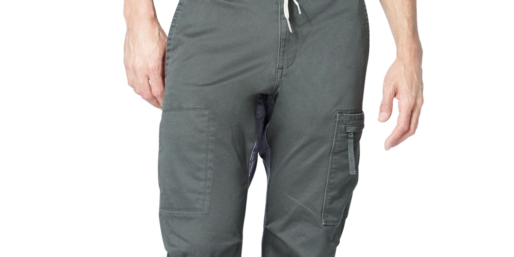 Dockers Men's Straight Fit Stretch Urban Twill Cargo Pants Natural Size 34X34