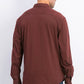 Docker Men's Alpha Ultimate Slim Fit Smart Flex Stretch Shirt Red Size X-Large