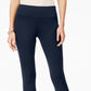INC International Concepts Women's Petite Seamless Leggings Navy Size 4 P