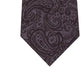 Michael Kors Men's Black Paisley Slim Neck Tie Black Size Regular