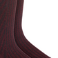 Perry Ellis Men's Portfolio Luxury Features Socks Maroon Size Regular