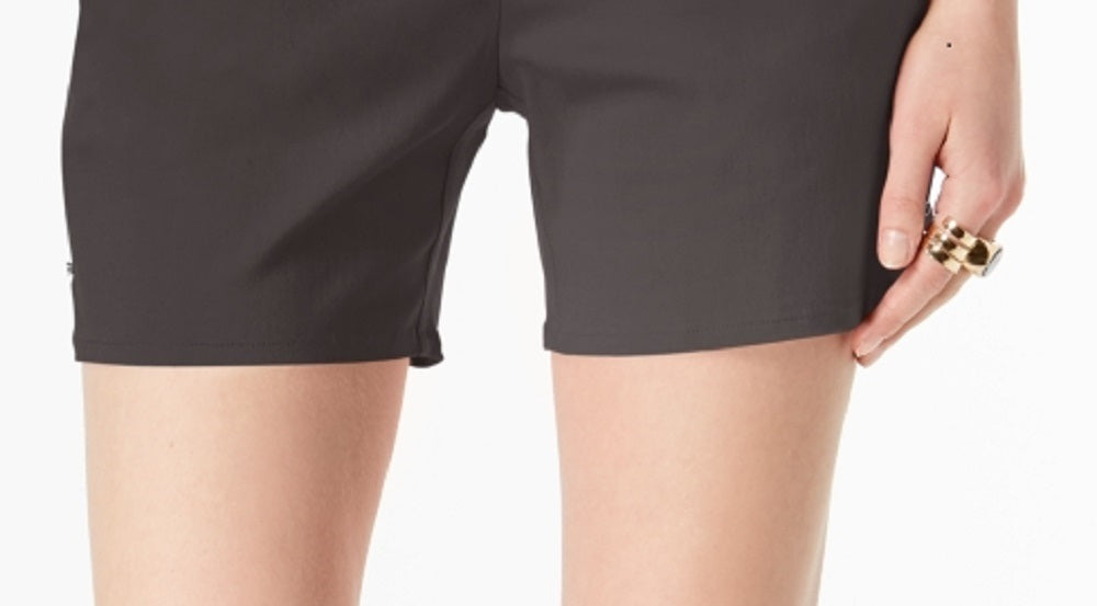 INC International Concepts Women's Pull-On Shorts Green Size 10