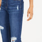 Celebrity Pink Women's High Rise Ankle Skinny Jean Blue Size 0