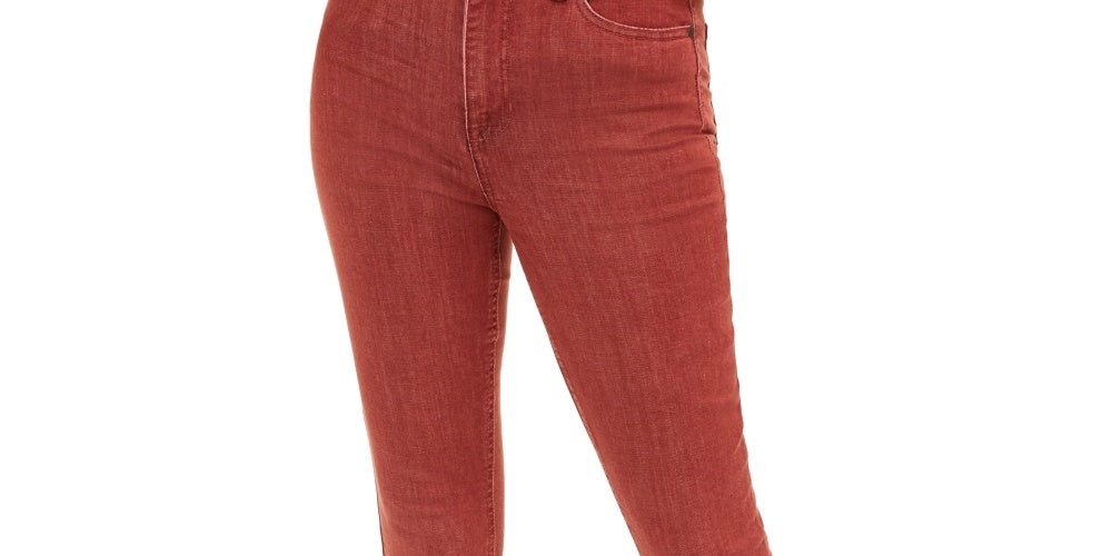 Celebrity Pink Women's High Rise Ankle Skinny Jean Red Size 7