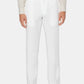 Cubavera Men's Flat Front Textured Linen Pants White Size 44X30