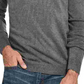Weatherproof Vintage Men's 1/4 Zip Pullover Sweater Grey Size Small