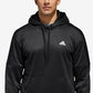 Adidas Men's Team Issue Fleece Hoodie Black Size Small