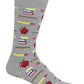 Hot Sox Men's Novelty Occupation Casual Crew Socks Gray Size Regular