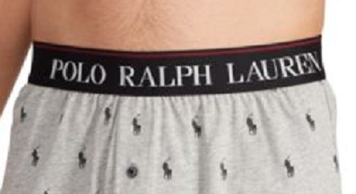 Ralph Lauren Men's Knit Boxers Charcoal Size Small