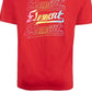 Element Men's Evanston Logo Graphic T-Shirt Bright Red Size Large
