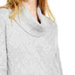 Calvin Klein Women's Chevron Stitch Cowlneck Sweater Yellow Size 6