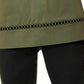 Michael Kors Women's Crochet Eyelet Trim Top Green Size Medium
