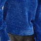 Michael Kors Women's Chenille Balloon Sleeve Sweater Blue Size XX-Large