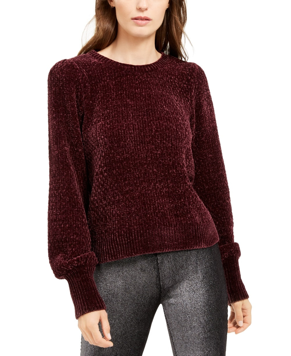Michael Kors Women's Long Sleeve Sweater Purple Size X-Large