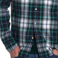 Barbour Men's Highland Check Shirt Green Size Medium