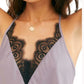Free People Women's Starlight Camisole Dark Purple Size Small