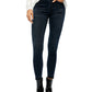 Free People Women's Navy Pocketed Zippered Skinny Jeans Navy Size 30