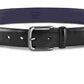 Original Penguin Men's Burnished Bird Leather Belt Black Size 42 REG