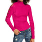 Almost Famous Junior's Lattice Sleeve Sweater Purple Size X-Small