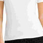 Rachel Roy Women's Cotton Turtleneck Top White Size Large