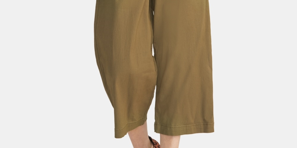 Rachel Roy Women's Paperbag Pants Green Size 0