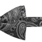 Ryan Seacrest Distinction Men's Acacia Paisley Bow Tie  Black One Size