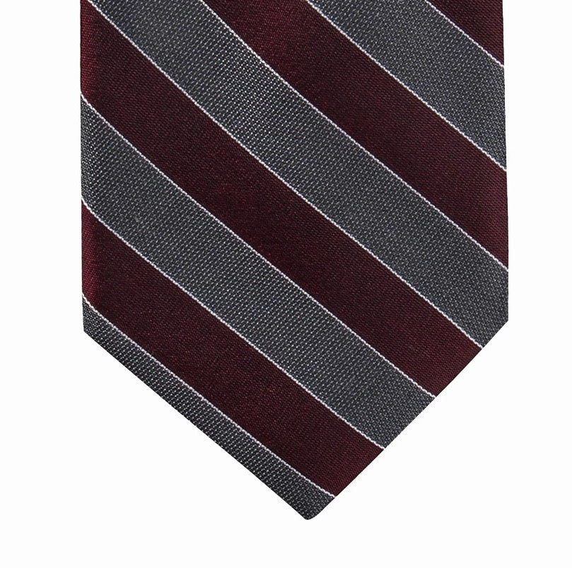 Ryan Seacrest Distinction Men's Andros Stripe Silk Tie Pink Size Regular