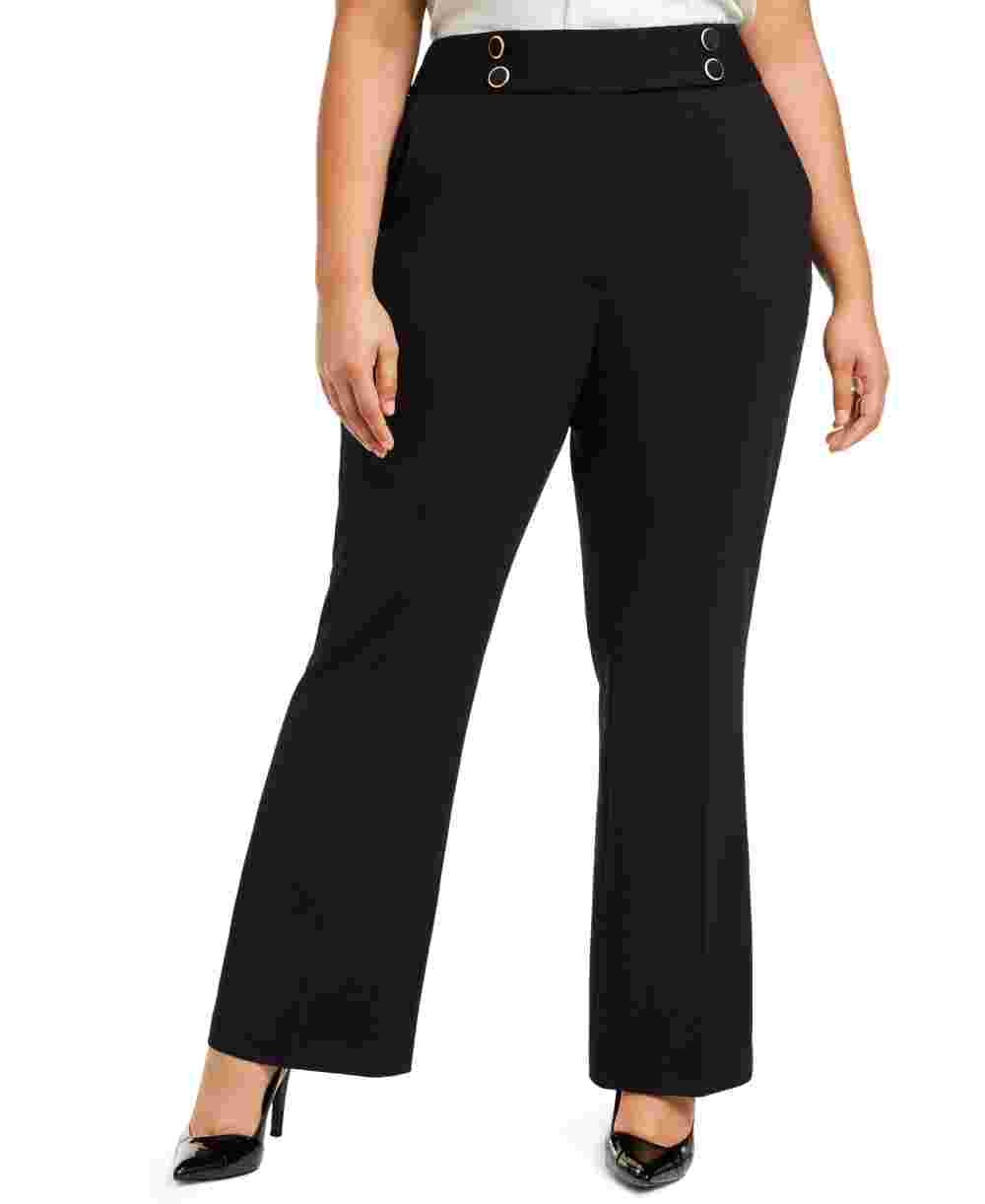 Calvin Klein Women's Pants Navy Size 14W
