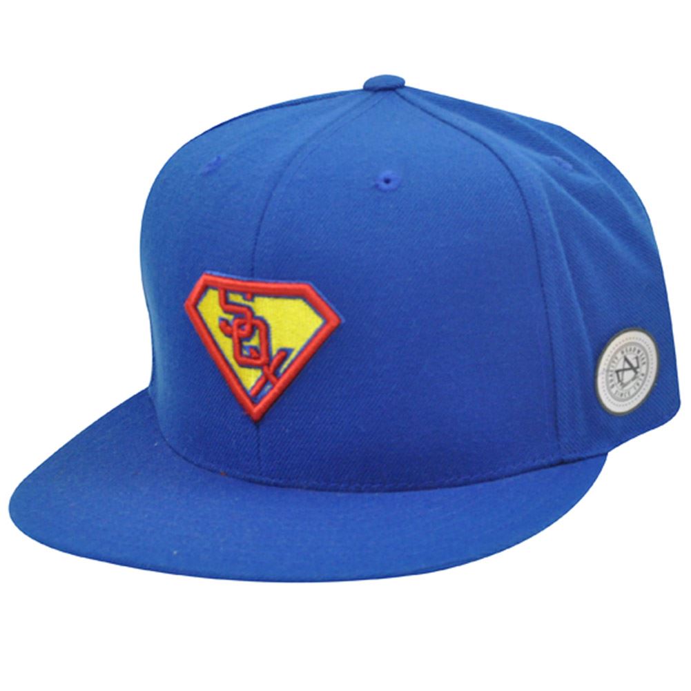 MLB CHICAGO WHITE SOX FLAT FITTED 7 1/4 SUPERMAN HAT