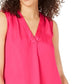 Alfani Women's Satin V-Neck Tank Top Pink Size Extra Small