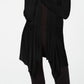 INC International Concepts Women's Ribbed-Knit Draped Cardigan Black Size Small