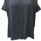 Alfani Women's Pleated-Back Shirt Black Size XX Large