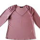 Alfani Women's Ruched-Sleeve Top Pink Size Small