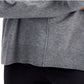 Alfani Women's Seam Front Sweater Grey Size X-Large