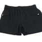 आईएनसी इंटरनेशनल कॉन्सेप्ट्स महिलाओं के पुल-ऑन कार्गो-पॉकेट शॉर्ट्स ब्लैक साइज़ मीडियम