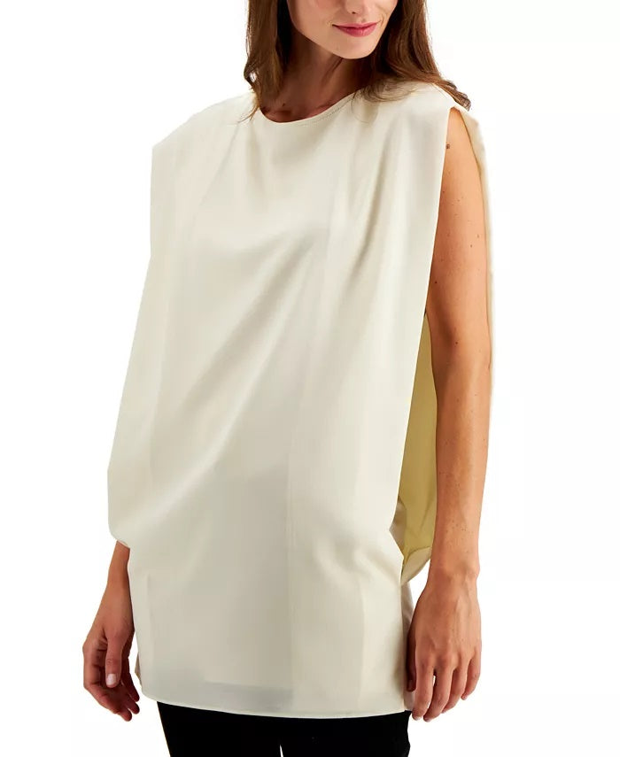 Alfani Women's Sleeveless Tunic Natural Size XX Large