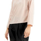 Alfani Women's Flared-Sleeve Top Red Size X-Large