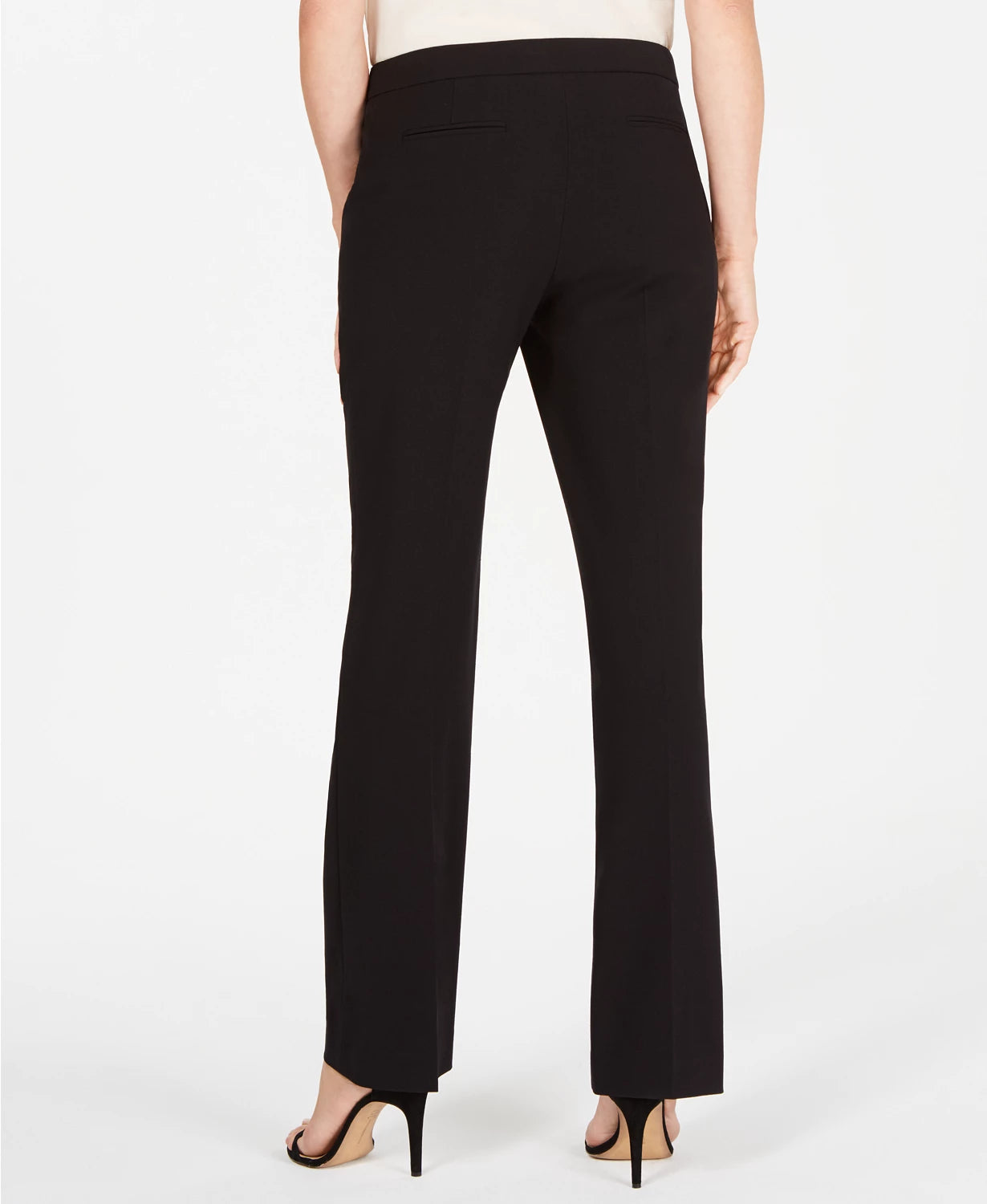 Anne Klein Women's Modern Dress Pants Black Size 8