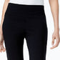 Style & Co Women's Tummy-Control Bootcut Pull-On Pants Black Size Large