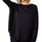 Cotton On Women's Active Rib Long Sleeve Black Small