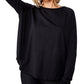 Cotton On Women's Active Rib Long Sleeve Black Small