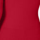 INC International Concepts Women's Ribbed Top Dark Red Size Medium