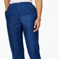 Alfred Dunner Women's Petite Pull-On Capri Jeans Dark Blue Size 18P