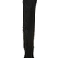 Circus By Sam Edelman क्लेयरमोंट टॉल ड्रेस बूट्स विमेन्स शूज ब्लैक साइज़ 10 M