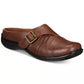 Easy Street Women's Hart Mules Honey Size 8 M