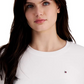 Tommy Hilfiger Women's Long-Sleeve Top White Size Extra Large