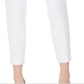 Calvin Klein Women's Slim Leg Ankle Dress Pants White Size 4